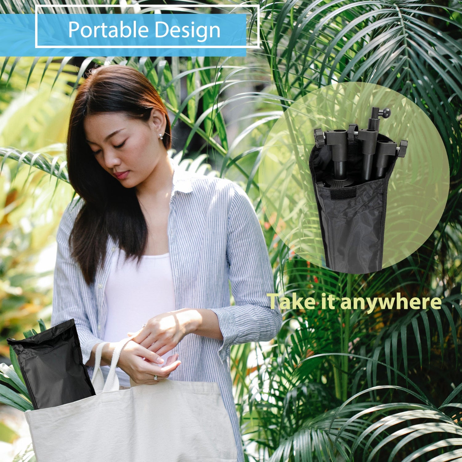 Telescopic Tablet Mount with Tripod Base for Presentations and Trade Shows UAE