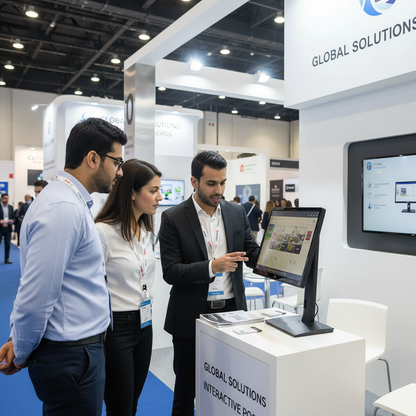 Trade show demonstration