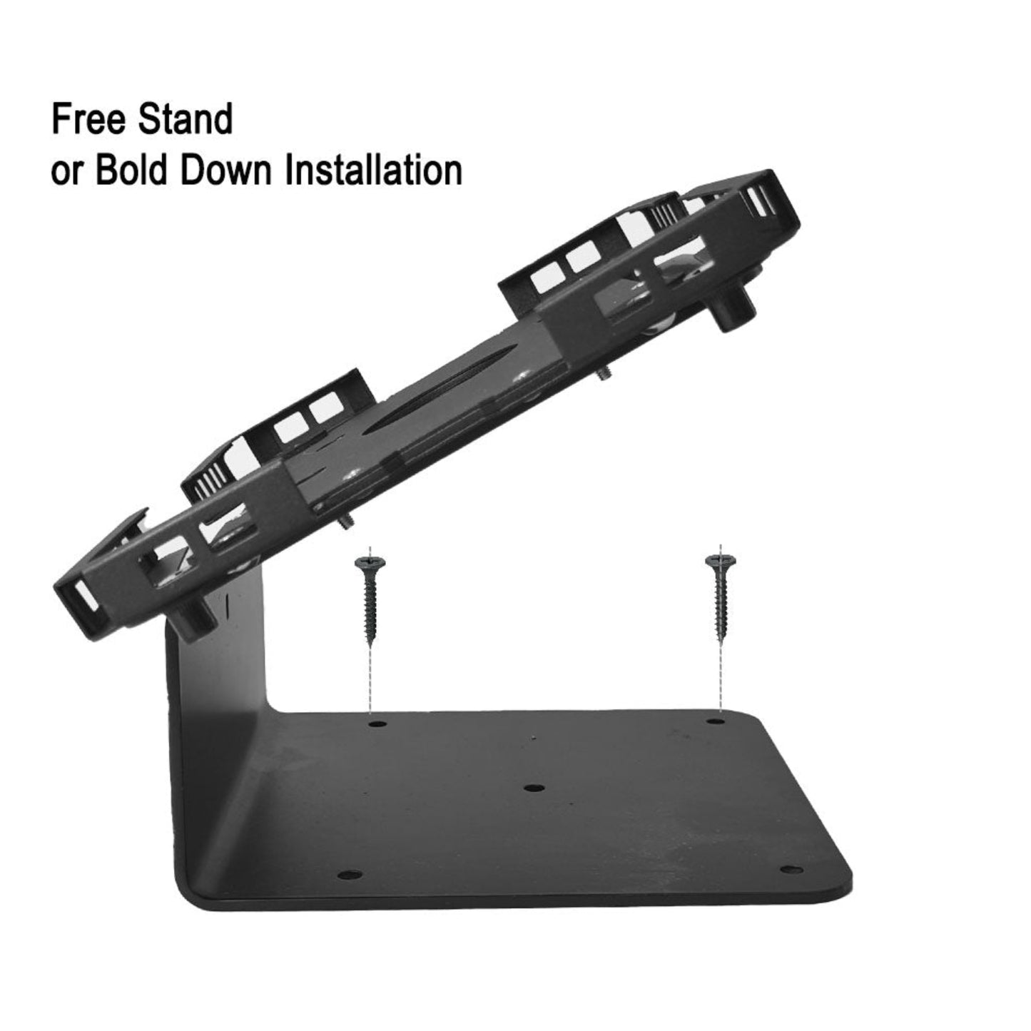 Universal anti-theft tablet stand compatible with iPad and Samsung tablets 10-13 inches - TechnoMounts UAE