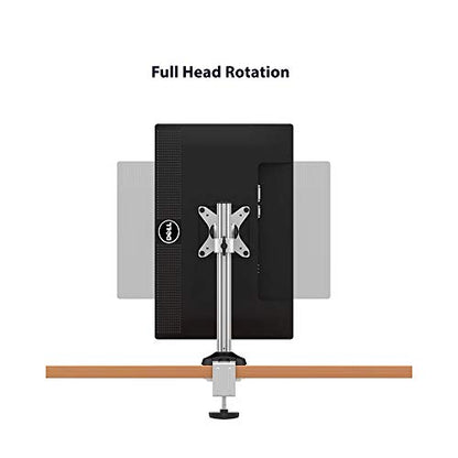 Height Adjustable C-Clamp  VESA Monitor Mount